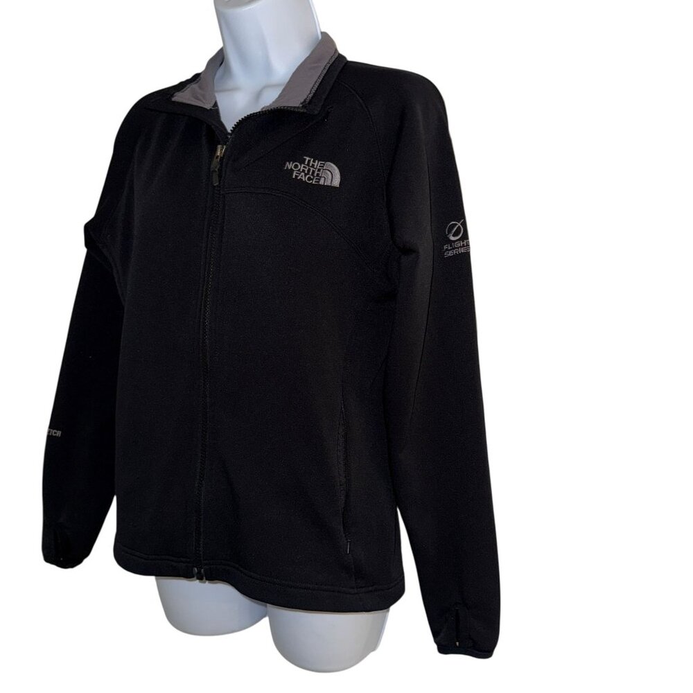 The North Face TNF Womens Jacket S Black Flight Series TKA Stretch Pockets - Picture 3 of 8